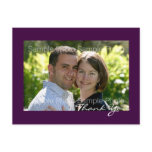 Personalised Photo Wedding Thank You PostCards