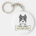 Personalised Pitbull Keychains