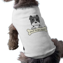 Personalised Pitbull Pet Tee Shirt