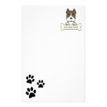 Personalised Pitbull Stationery Paper