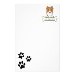 Personalised Pitbull Stationery Paper