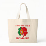 Personalised Portuguese Kiss Me I'm Romano bags