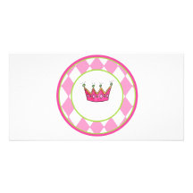 Personalised Princess Photo Card