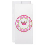Personalised Princess rack cards