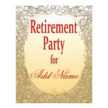 Personalised Retirement Party Invitation