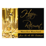 Personalised Retirement Party Invitation invitations