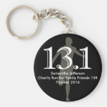 Personalised Runner 13.1 Half Marathon Keepsake Key Chains