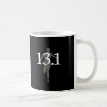 Personalised Runner 13.1 Half Marathon Keepsake Coffee Mugs