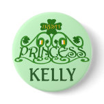 Personalised Saint Patrick's Day Irish Button