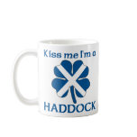Personalised Scottish Kiss Me I'm Haddock mugs