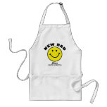 Personalised Smiley Face New Dad Gift aprons
