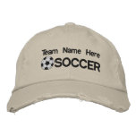 Personalised Soccer Embroidered Hat embroidered hats