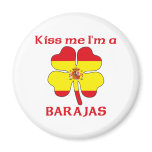 Personalised Spanish Kiss Me I'm Barajas magnets