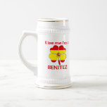 Personalised Spanish Kiss Me I'm Benitez mugs