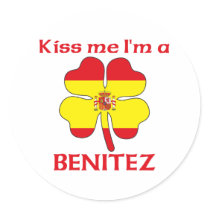 Personalised Spanish Kiss Me I'm Benitez