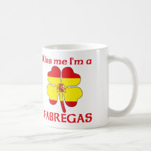 Personalised Spanish Kiss Me I'm Fabregas Mugs