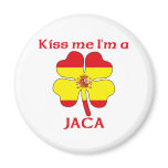 Personalised Spanish Kiss Me I'm Jaca magnets