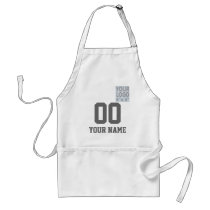 Personalised Sport Team Jersey Apron