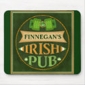 Personalised St. Patrick's Day Irish Pub Mouse Pad mousepads