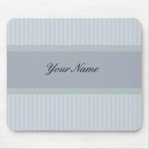 Personalised Stripped Mouse Pad