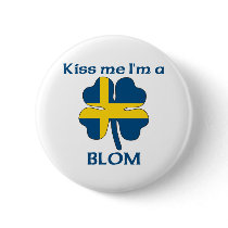 Personalised Swedish Kiss Me I'm Blom