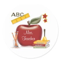 Personalised Teacher Stickers