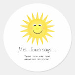 Personalised Teacher Stickers