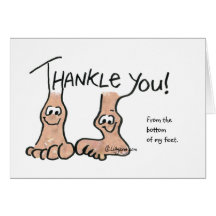 Personalised Thank You Gift Greeting Card