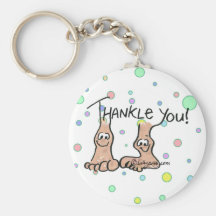 Personalised Thank You Gift Keychains