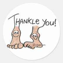 Personalised Thank You Gift Stickers