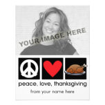 Personalised Thanksgiving Photo Cards Personalized Announcement