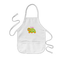 Personalised Turtle Apron for Kids