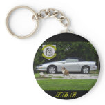 Personalised Two Bulldog Brand Z28 Keychain
