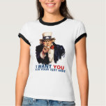 Personalised Uncle Sam T-Shirt