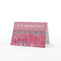 Personalised Valentine Greetings for Friends cards