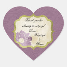 Personalised Wedding Favour Stickers