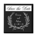 Personalised Wedding Save the Date Magnets