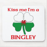 Personalised Welsh Kiss Me I'm Bingley mousepads