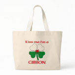 Personalised Welsh Kiss Me I'm Gibbon bags