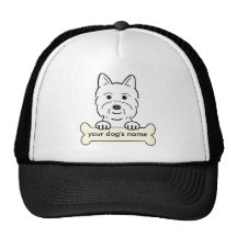 Personalised Westie Trucker Hats