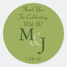 Personalised White Daisy Wedding Favour Labels Round Stickers