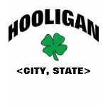 Personalised Women's Irish Hooligan T-Shirt