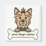 Personalised Yorkie Magnet
