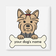 Personalised Yorkie Magnet