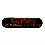 Personalised Zodiac Sign Skateboard