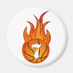 Personalizable Cool Basketball magnet