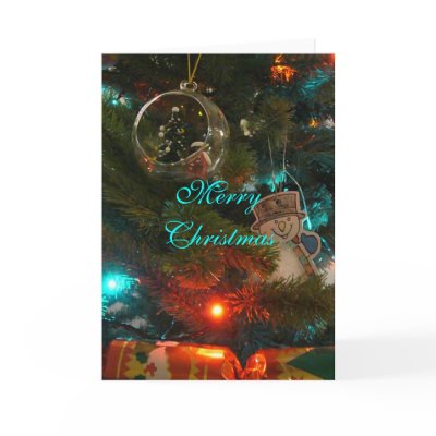 PERSONALIZE CHRISTMAS GREETING CARD by dizzypixels