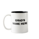 PERSONALIZE CLASS OF 09 GRAD mugs