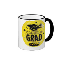 PERSONALIZE CLASS OF 2009 NAME MUGS