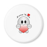 PERSONALIZE "I LOVE YOU" CUTE CHARACTER magnets